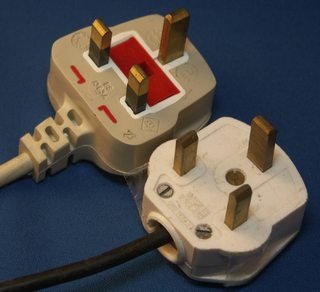 UK 3-pin Mains plugs