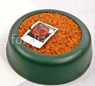 Stamp sponge. Picture copyright by fotolia.de